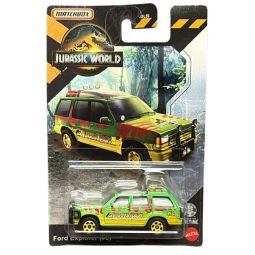 Mattel - Matchbox Jurassic World Toy Vehicles - FORD EXPLORER (#5) [JGL01]