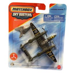 Mattel Matchbox Skybusters Toy Metal Vehicle - P-38 LIGHTNING [JJW30]