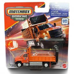 Matchbox Working Rigs Metal Vehicle - GMC 3500 ATTENUATOR TRUCK [JBX81] 15/16