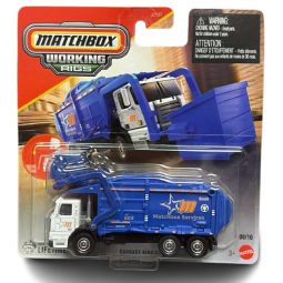 Matchbox Working Rigs Metal Vehicle - GARBAGE KING XL [JBX76] 7/16
