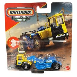 Matchbox Working Rigs Metal Vehicle - MBX ROAD SCRAPER [JBX77]