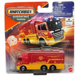 Matchbox Working Rigs Metal Vehicle - SCANIA TACTICAL COMMAND CENTER [JBX72]