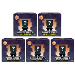 Mattel - Minecraft Dungeons S20 Mini Figures - BLIND BOXES (5 Pack Lot)(1 inch) Mattel - Minecraft Dungeons S20 Mini Figures - BLIND BOXES (5 Pack Lot)(1 inch)
