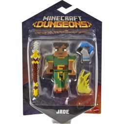 Mattel - Minecraft Dungeons Articulated Action Figure - JADE (3.25 inch) GTT60