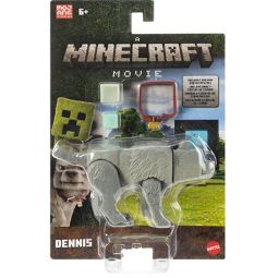 Mattel Minecraft Movie Action Figure - DENNIS [Includes Orb & Earth Crystal] JFR59