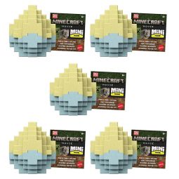 Mattel - Minecraft Movie Mini Mode - SPAWN EGGS [5 Pack Lot](2 inch) HXT64