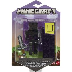 Mattel - Minecraft Build-A-Portal Action Figure - WITHER SKELETON (3.25 inch) HDV08