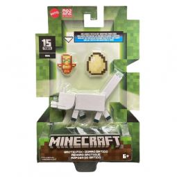 Mattel Minecraft Action Figure - ARCTIC FOX [Includes Totem of Undying & Egg] HTN13