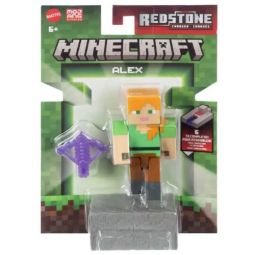 Mattel Minecraft Redstone Charged Action Figure - ALEX [Includes Enchanted Crossbow]