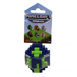 Mattel - Minecraft Spawn Egg with Mini Figure Inside S2 - PHANTOM (Blue & Green Egg)(2 inch)