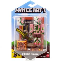 Mattel - Minecraft Comic Maker Action Figure - ZOMBIE PIGMAN (3.5 inch) GLC69