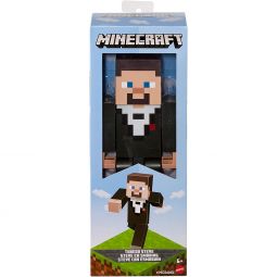 Mattel - Minecraft Articulated Action Figure - TUXEDO STEVE (Large - 11 inch) GNF21