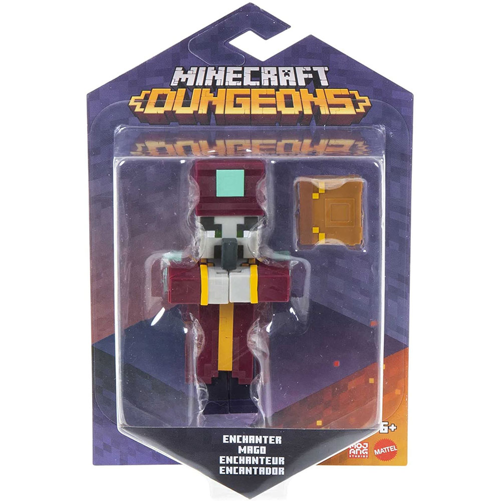 Mattel - Minecraft Dungeons Action Figure - ENCHANTER (3.5 inch) GTT58