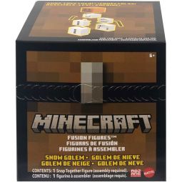Mattel - Minecraft Dungeons Fusion Figure - SNOW GOLEM (8 inches tall) HDV54