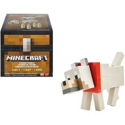 Mattel - Minecraft Dungeons Fusion Figure - WOLF (7 inches long) GVV16
