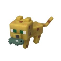 Mattel - Minecraft TNT Series 25 Mini Figure - OCELOT CAT (1 inch)(Loose)