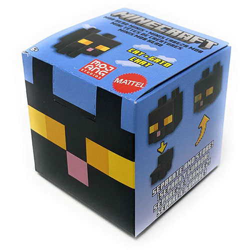 Mattel - Minecraft Mob Head Boxed Mini Figures - CAT (1 inch