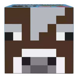 Mattel - Minecraft Mob Head Boxed Mini Figures - COW (1 inch)