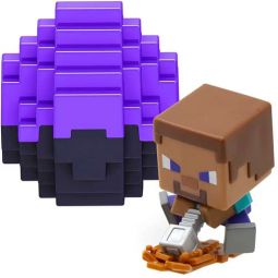 Mattel - Minecraft Mini Mode Spawn Egg - STEVE (1.5 inch figure)