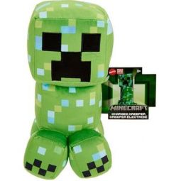 Mattel - Minecraft Plush Stuffed Animal - CHARGED CREEPER (8 inch)