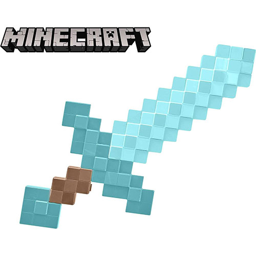 Mattel - Minecraft Role Play Weapon - DIAMOND SWORD (17 inch) HDV53