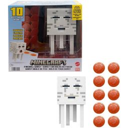 Mattel - Minecraft Deluxe Figure Set - FIREBALL GHAST (Includes 10 Discs) HDV46