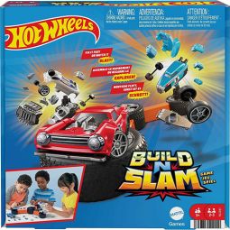 Mattel Games - Hot Wheels BUILD 'N SLAM GAME