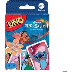 Mattel Games Collection - DISNEY'S LILO & STITCH UNO CARD GAME (Includes a Special Rule!)