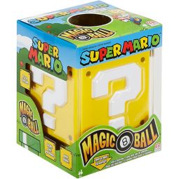 Mattel Games Collection - SUPER MARIO MAGIC 8-BALL QUESTION MARK BLOCK (Shake to reveal answer!)