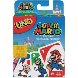 Mattel Games Collection - SUPER MARIO UNO CARD GAME (Includes Special Rule!)