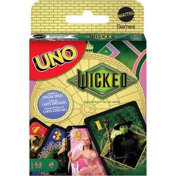 Mattel Games Collection - WICKED UNO CARD GAME (Includes a Special Rule!)