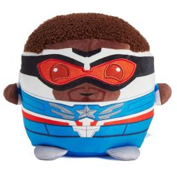 Mattel Marvel - Cuutopia Squishy Stuffed Animal Plush - CAPTAIN AMERICA (7 inch)