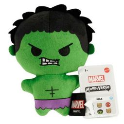 Mattel Marvel Moodiverse Plush Series 1 - HULK [Angry](4 inch)
