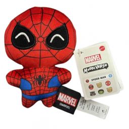 Mattel Marvel Moodiverse Plush Series 1 - SPIDER-MAN [Squinting](4 inch)