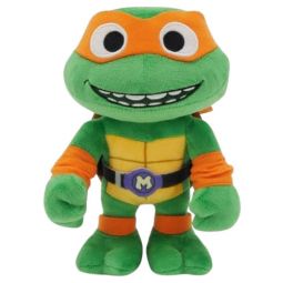 Mattel - Teenage Mutant Ninja Turtles: Mutant Mayhem Plush - MICHELANGELO (8 inch) HRC78