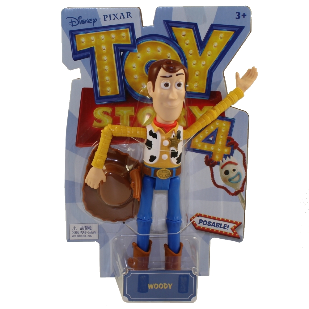 Mattel - Disney Pixar's Toy Story 4 - Articulated Action Figure - WOODY (9 inch)