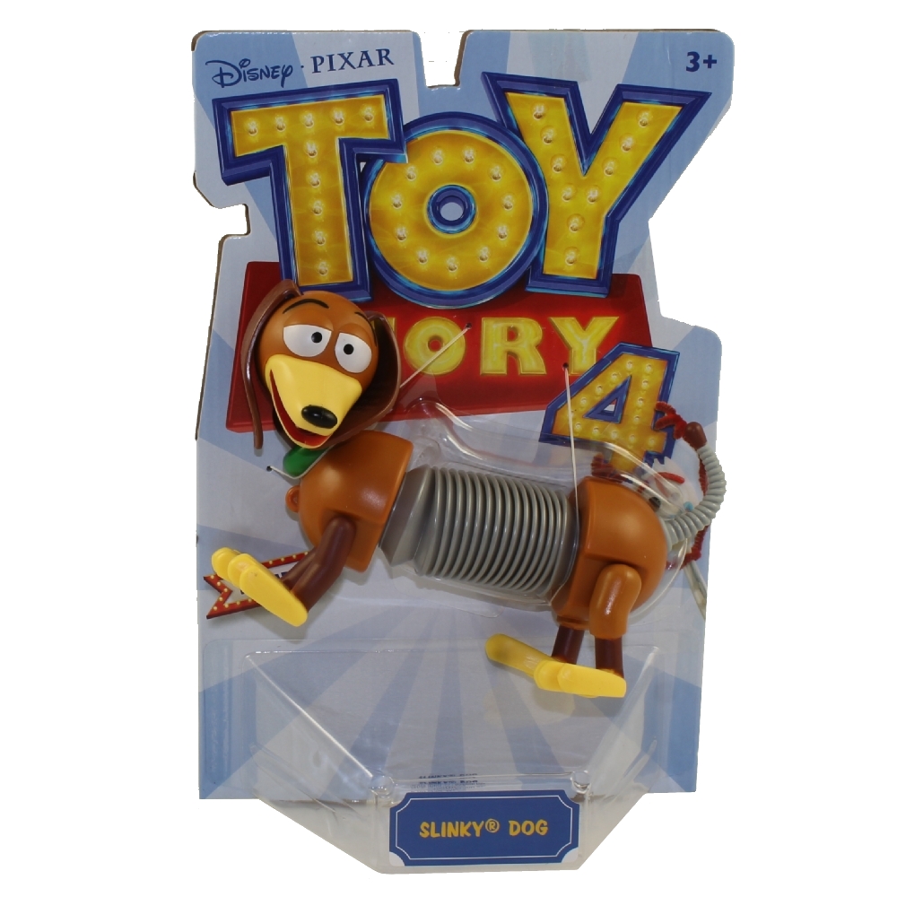 Mattel - Disney Pixar's Toy Story 4 - Articulated Action Figure - SLINKY DOG (7 inch)