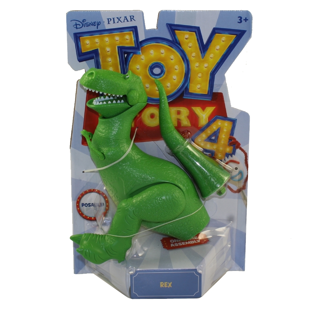 Mattel - Disney Pixar's Toy Story 4 - Articulated Action Figure - REX (7.5 inch)