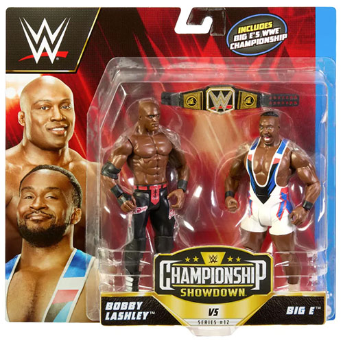 Mattel WWE Championship Showdown Figure Set BOBBY LASHLEY vs. BIG E Series 12 HLL75