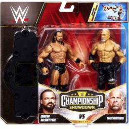 Mattel - WWE Championship Showdown Figure Set - DREW MCINTYRE vs. GOLDBERG (Series #8) HDM10
