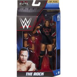 Mattel - WWE Elite Collection Top Picks Action Figure - THE ROCK (6 inch) HDD64