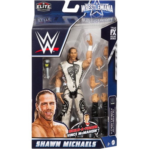 Mattel - WWE Elite Collection Wrestlemania Action Figure - SHAWN MICHAELS (7 inch) HJF07