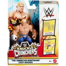 Mattel WWE Knuckle Crunchers - THE AMERICAN NIGHTMARE CODY RHODES [3 inch]