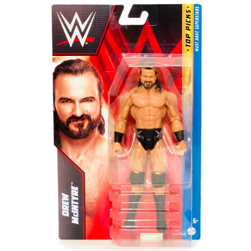 Mattel - WWE Top Picks Posable Action Figure - DREW MCINTYRE (6 inch) HDD51
