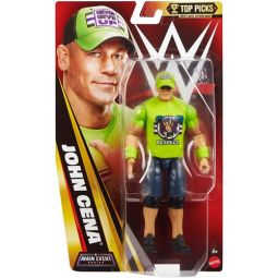 Mattel - WWE Top Picks [Main Event Series] Posable Action Figure - JOHN CENA (6 inch)