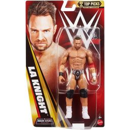Mattel - WWE Top Picks [Main Event Series] Posable Action Figure - LA KNIGHT (6 inch)
