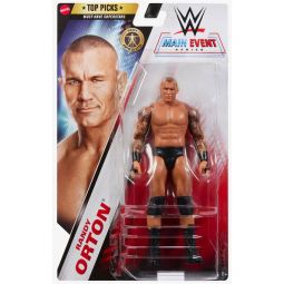 Mattel - WWE Top Picks [Main Event Series] Posable Action Figure - RANDY ORTON (6 inch)