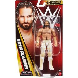 Mattel - WWE Top Picks [Main Event Series] Posable Action Figure - SETH ROLLINS (6 inch)
