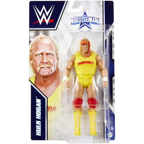 Mattel - WWE Wrestlemania Posable Action Figure - HULK HOGAN (6 inch) HDD80