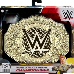 Mattel - WWE Replica WORLD HEAVYWEIGHT CHAMPIONSHIP BELT [HYF18]